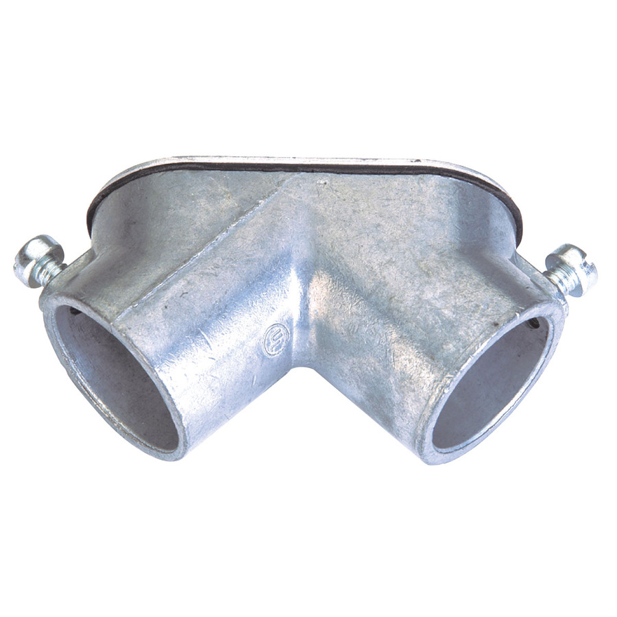 90° Pull Elbows, Set Screw, EMT to EMTZinc