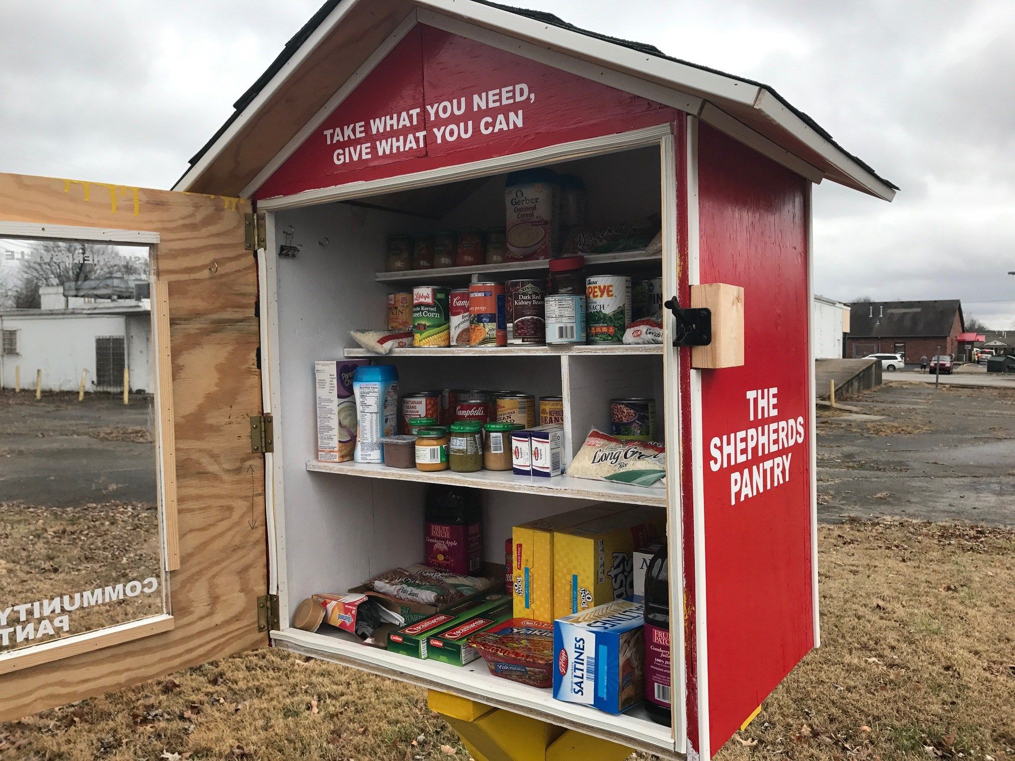 Food pantries built by Shepherdsville pastor to be placed at are WDRB