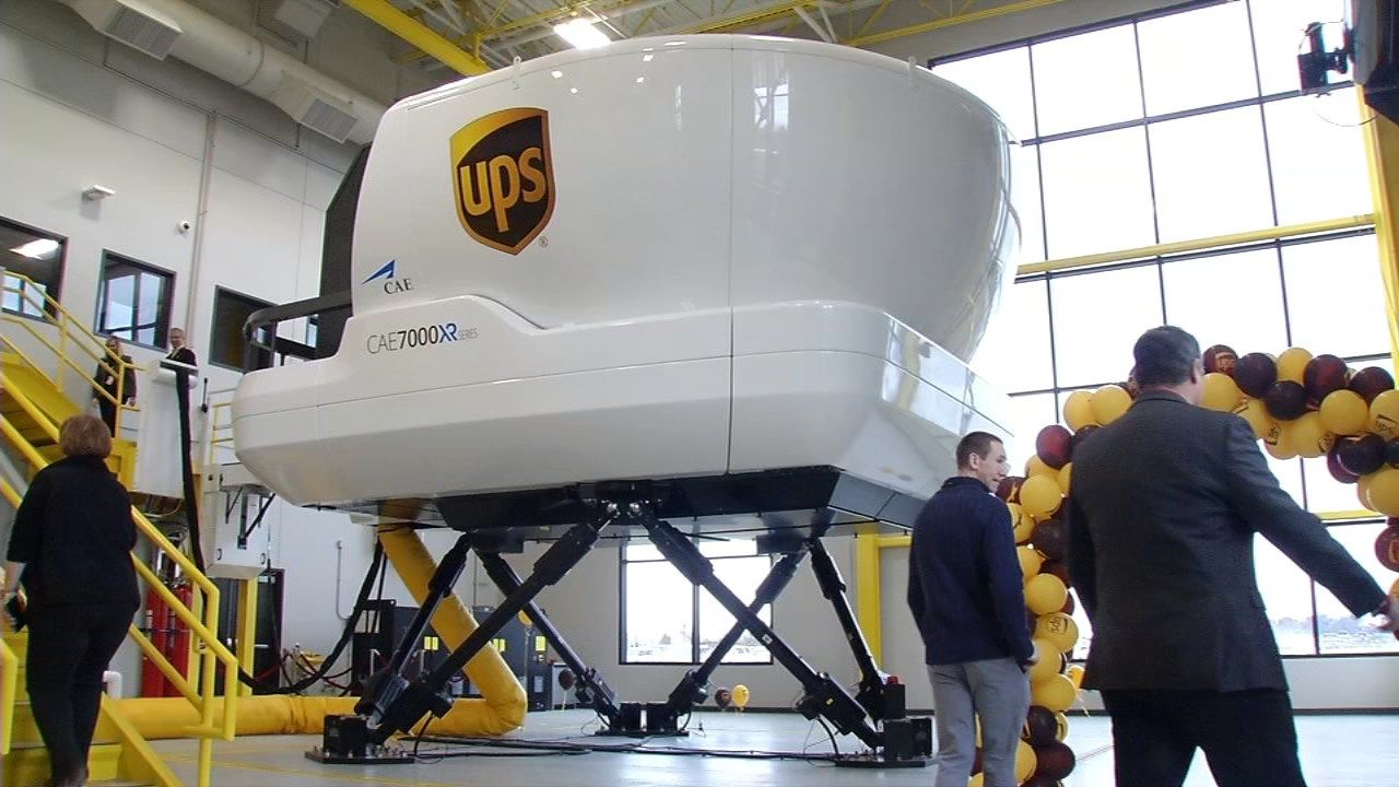 UPS opens new Global Aviation Training Center with 3 new