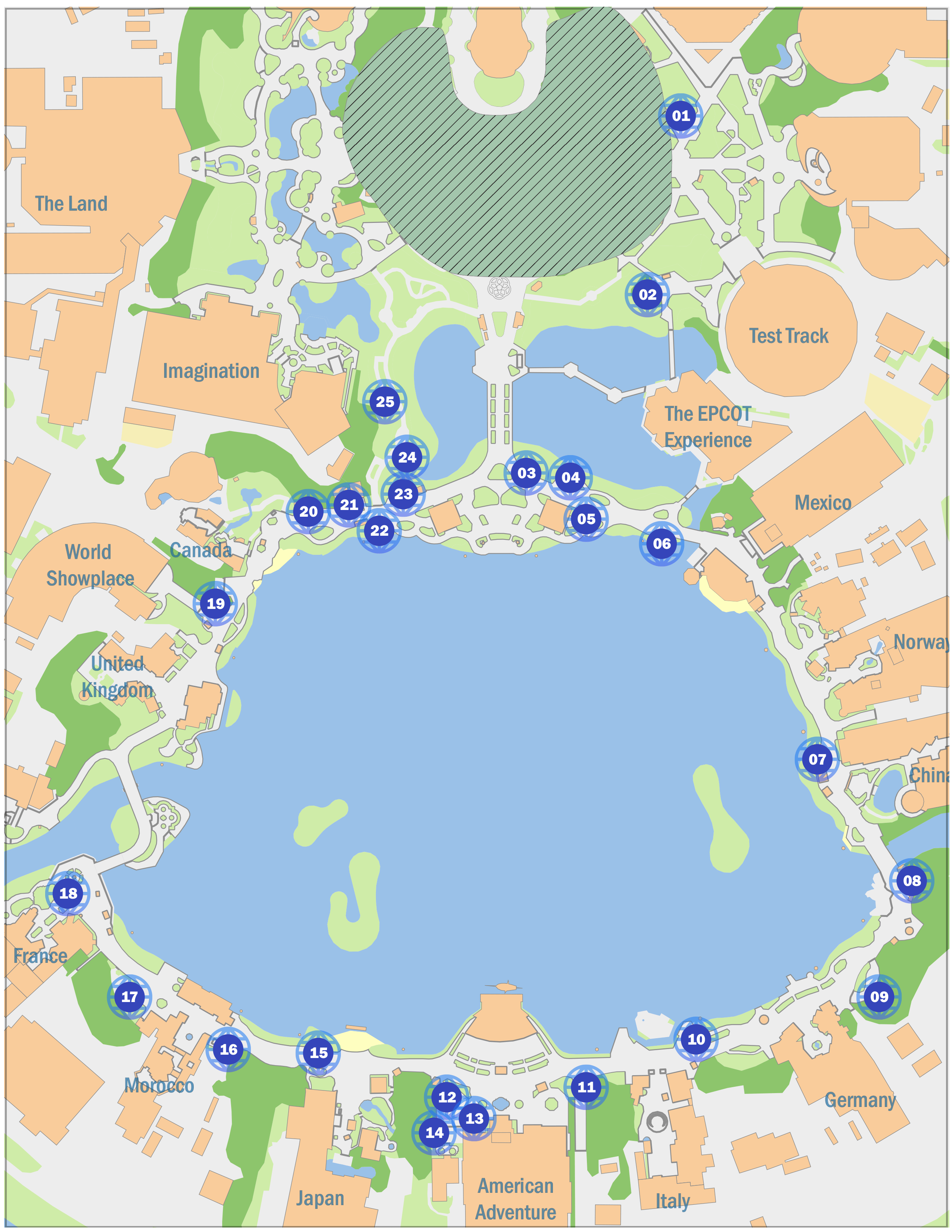 2023 epcot flower and garden festival map REVIEW New Popsicle Trio is Cute and Cool at the Refreshment Port for