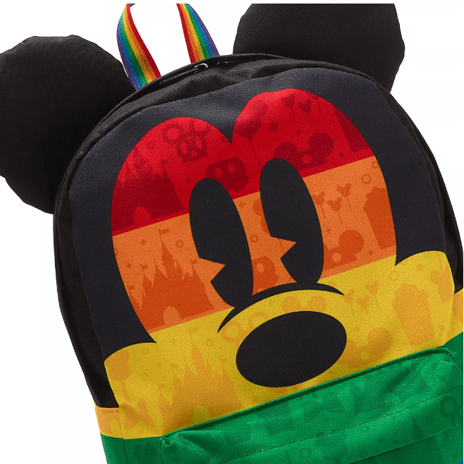 SHOP New Disney Rainbow Collection Mickey Loungefly Backpack and Dog