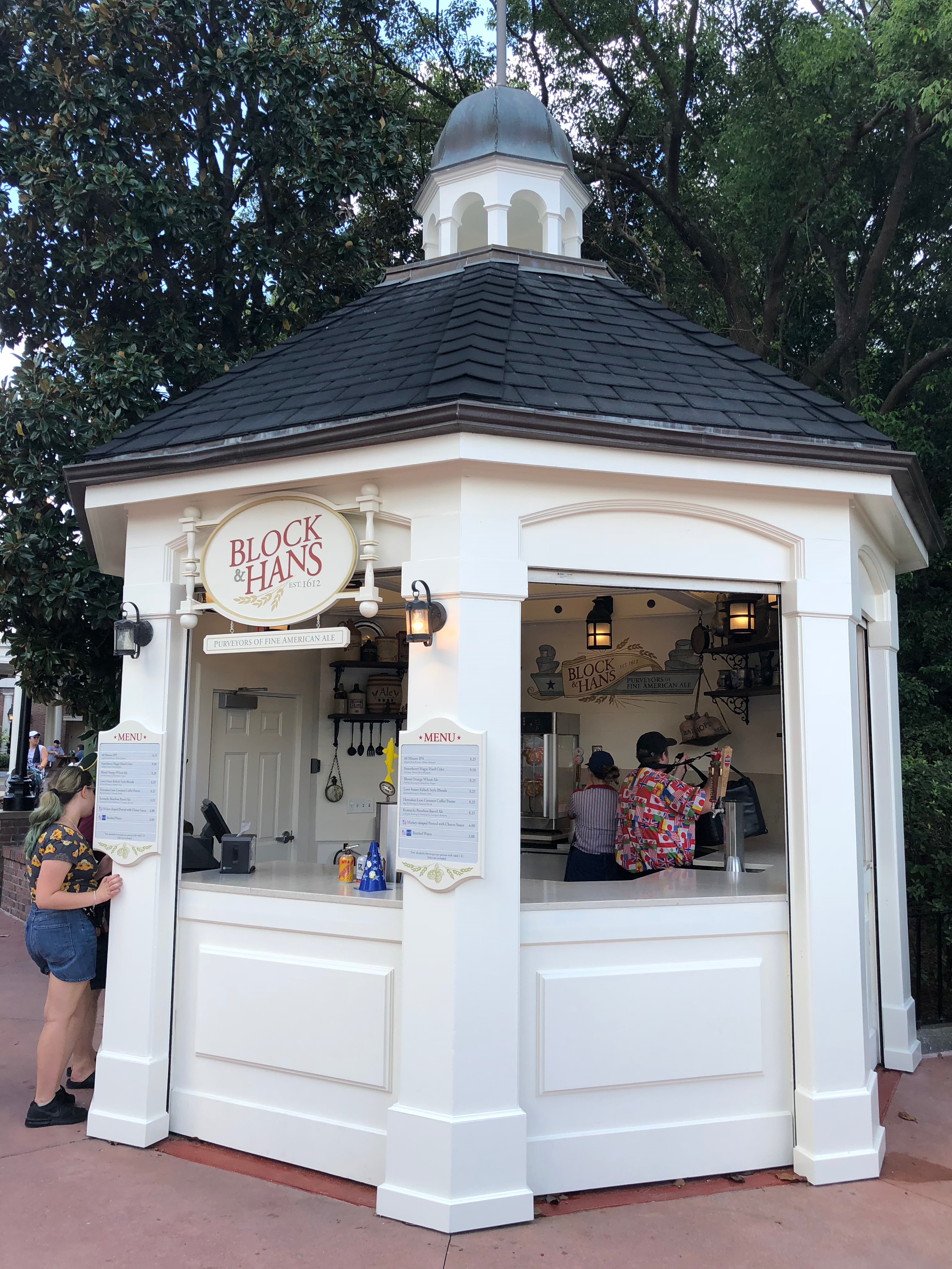 PHOTOS Block & Hans Reopens Serving Draught Beers at Epcot's American