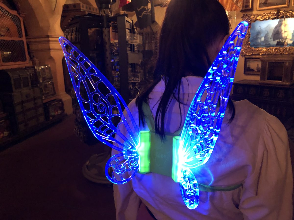 PHOTOS New Tinker Bell Glow Wings Flutter Into The Magic Kingdom WDW