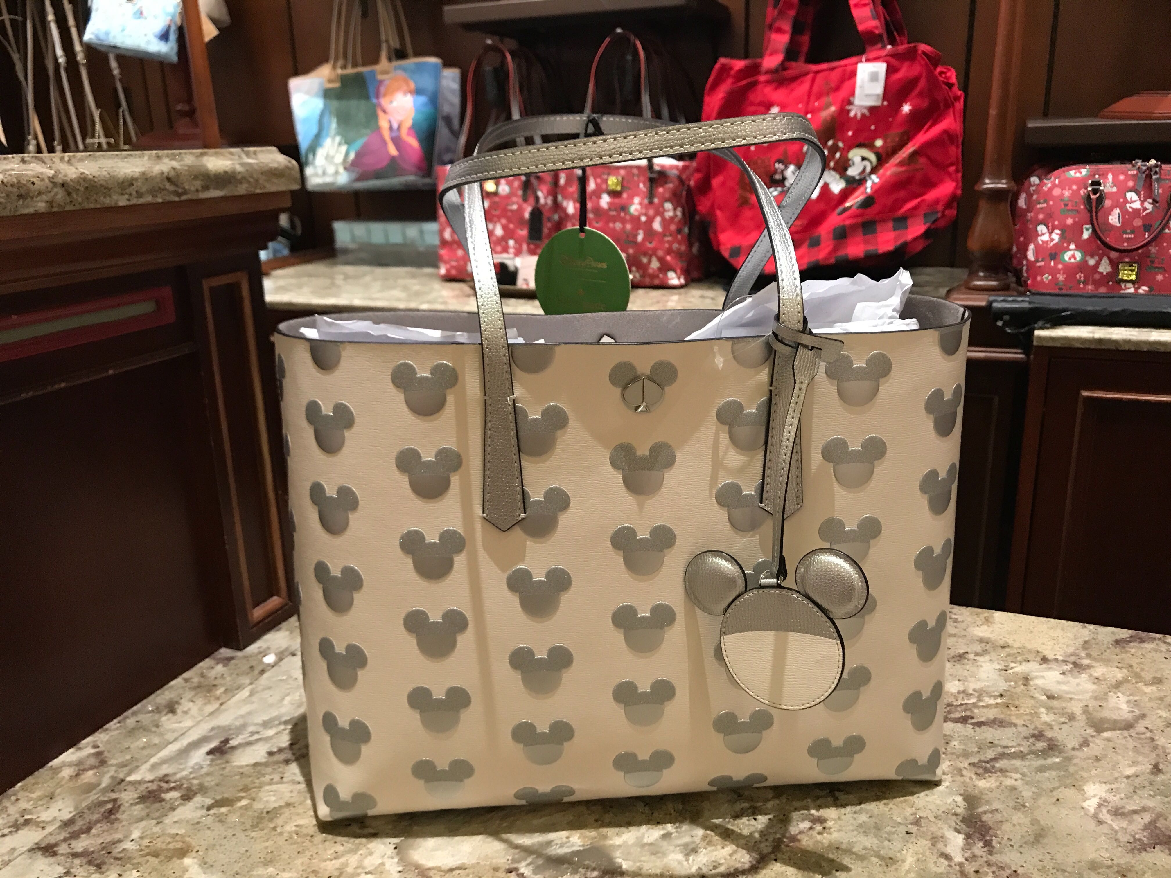 PHOTOS New Kate Spade Mickey Icon Collection Shines at Disney Parks