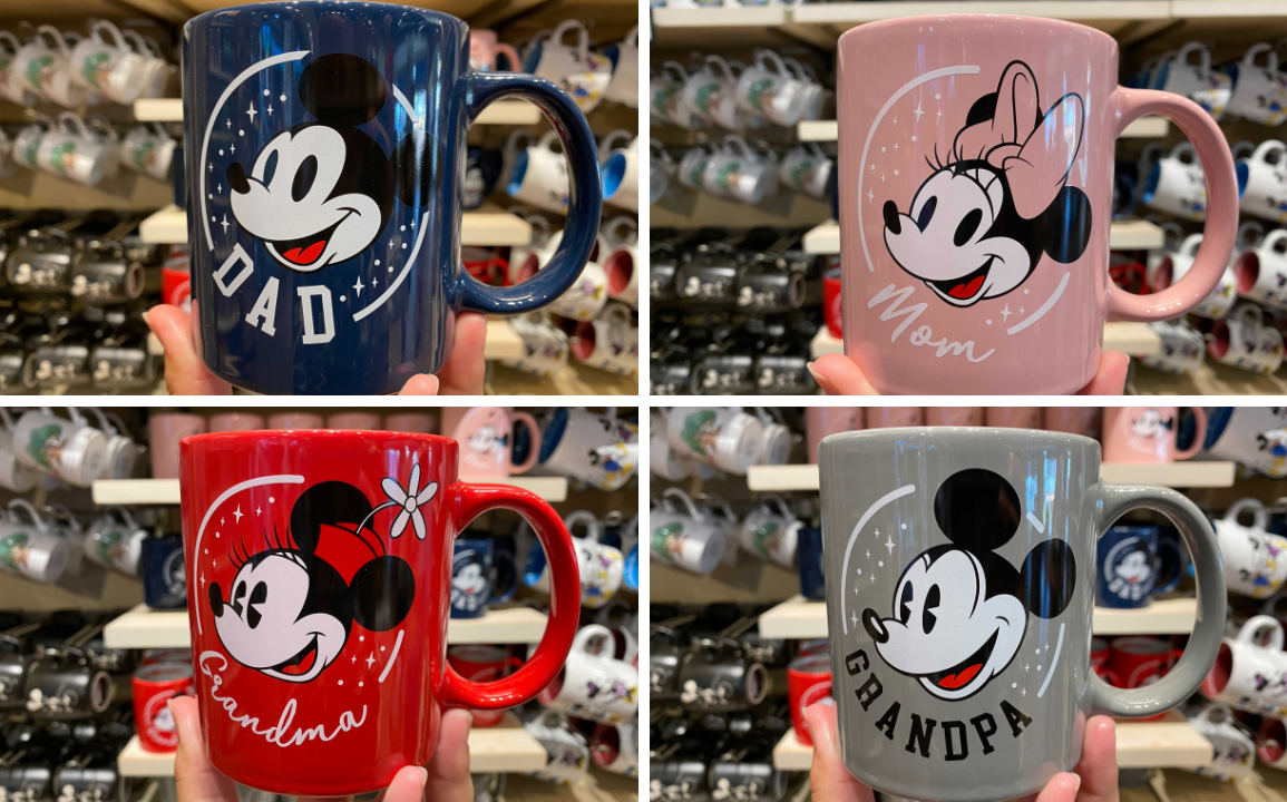 Photos: New Park Icon Mugs For The Family Arrive At Walt Disney World - Wdw News Today