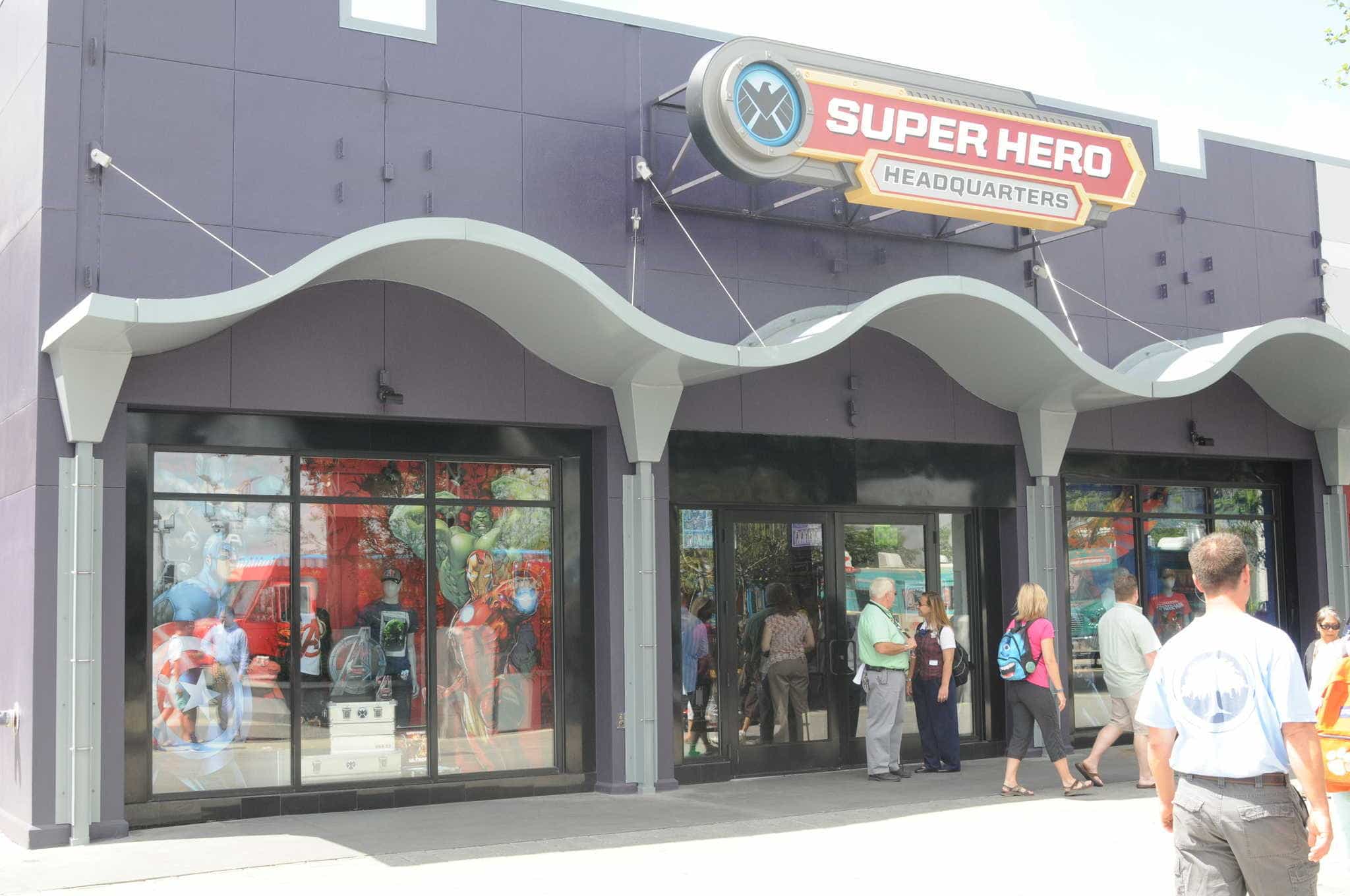 PHOTOS & VIDEO Super Hero Headquarters MARVEL Store Opens at Downtown
