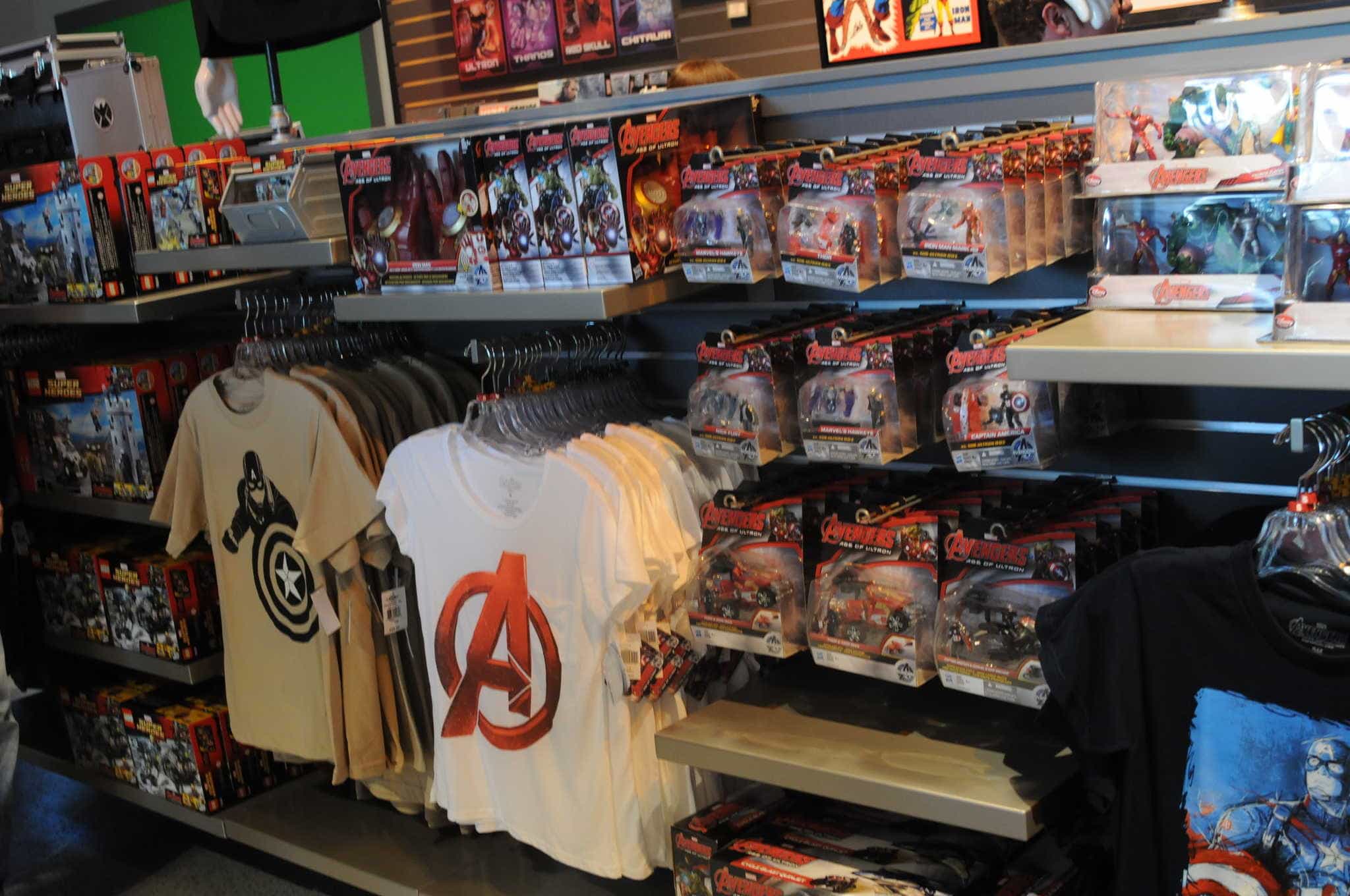 PHOTOS & VIDEO Super Hero Headquarters MARVEL Store Opens at Downtown