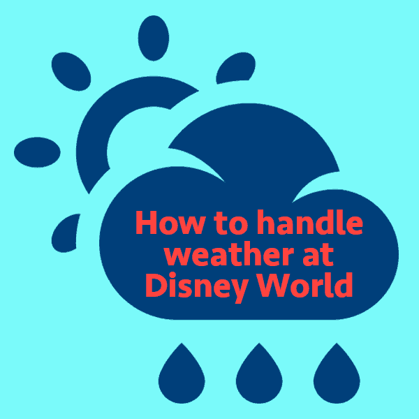 How to handle the weather at Disney World
