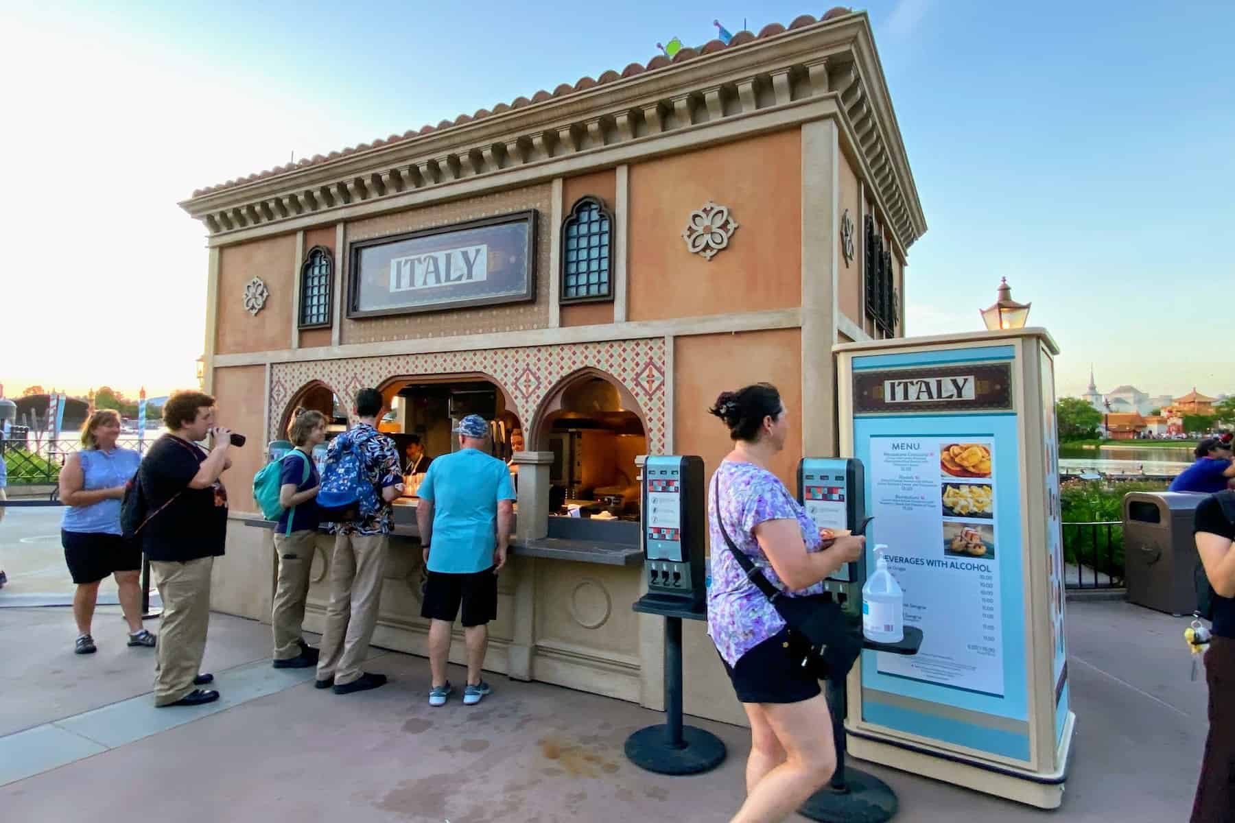 Italy Booth Menu and Review (2021 Epcot Food & Wine Festival) WDW