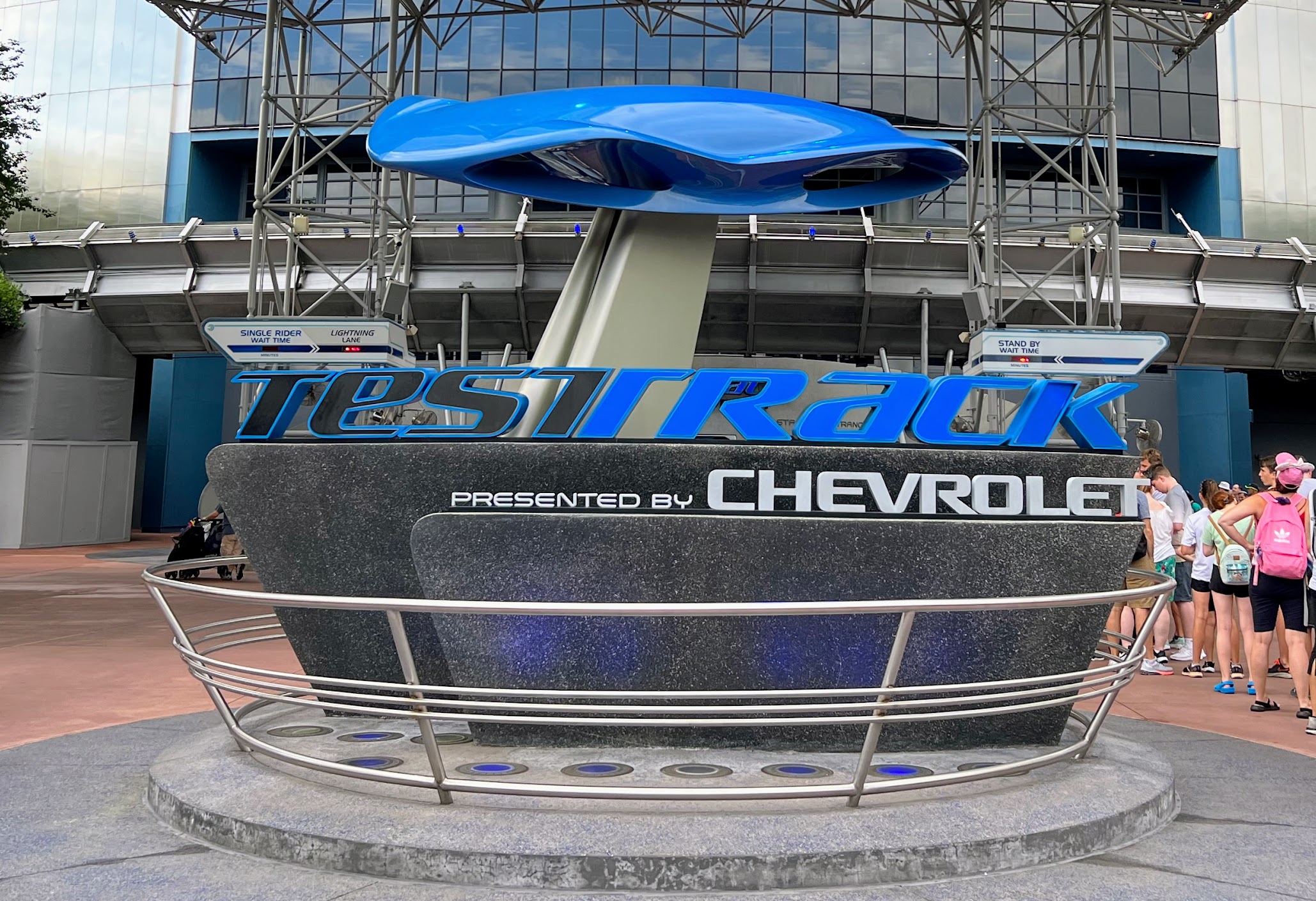 Test Track Epcot Inside