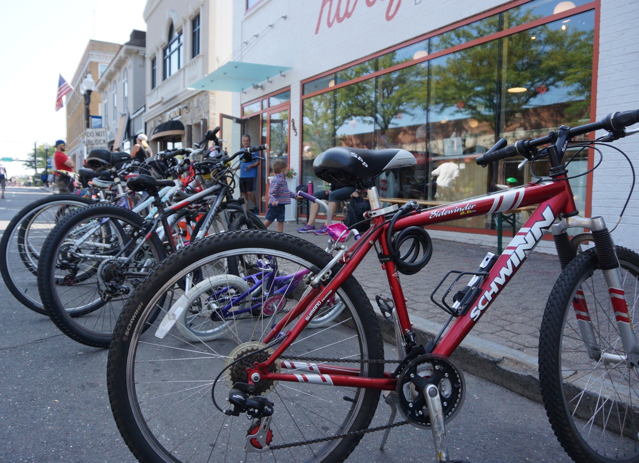 parked bikes WeHa West Hartford News