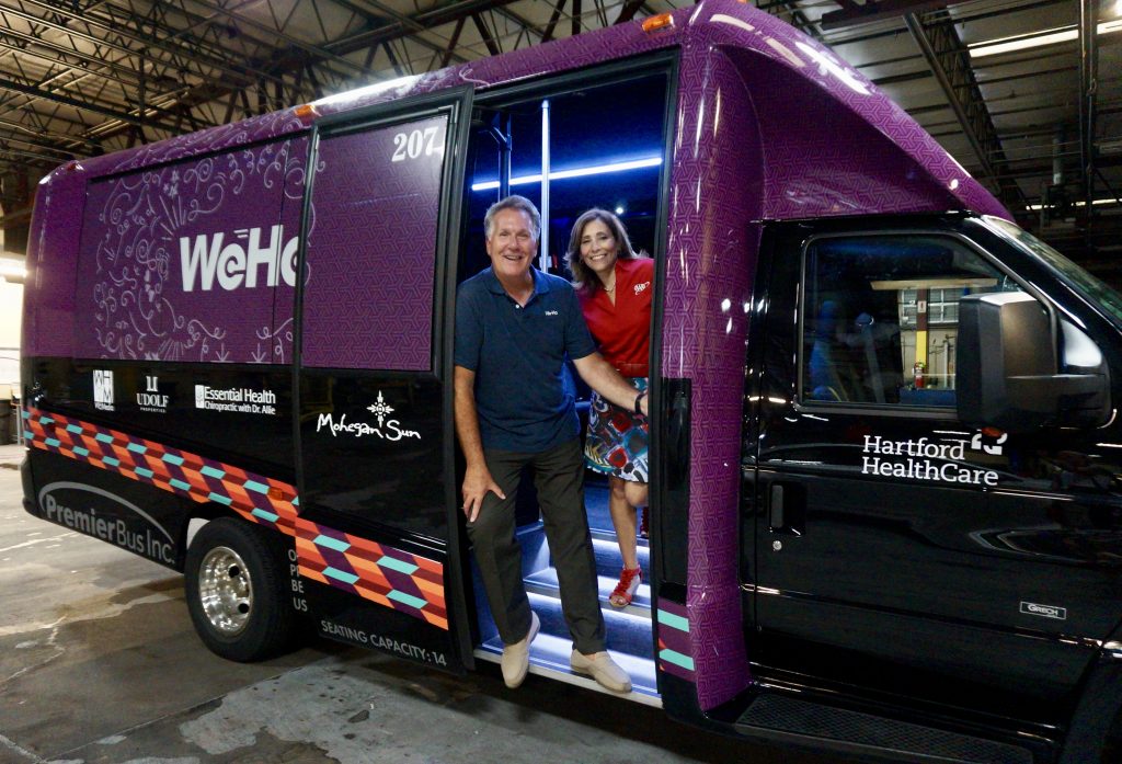 Unique 'WeHa Wheels' Shuttle Service Launches in West Hartford WeHa
