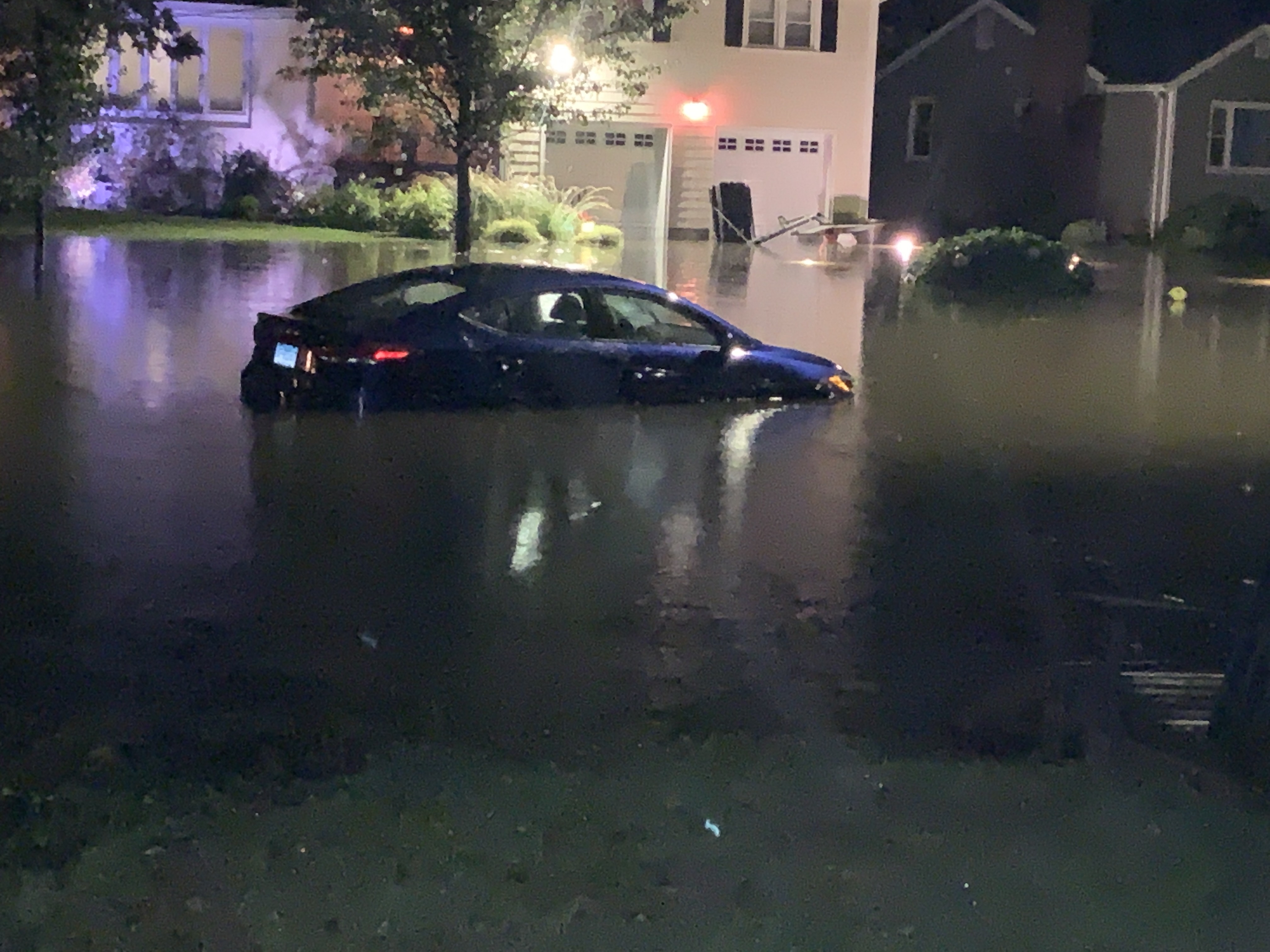 Fire, Flooding Swamp West Hartford Emergency Responders Wednesday Night