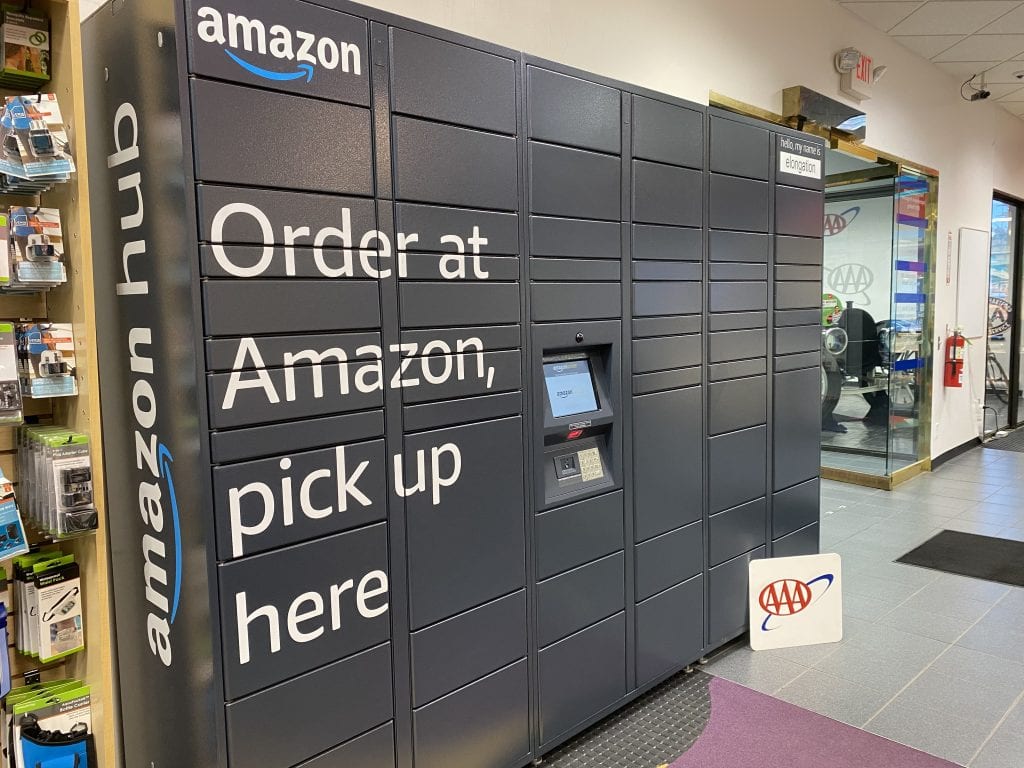 AAA Installs Amazon Lockers, Offering Additional Option to Thwart Porch