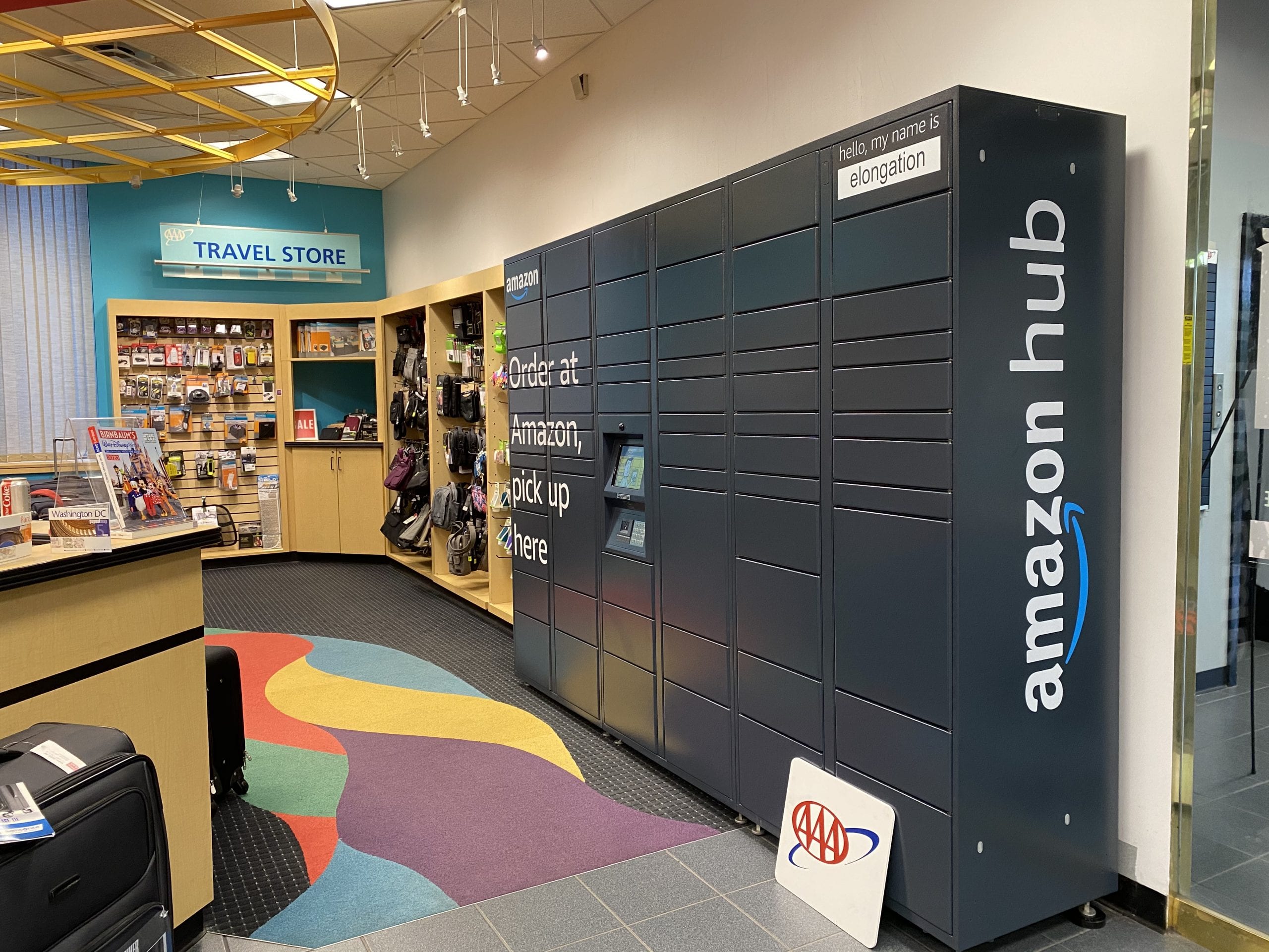 Aaa Installs Amazon Lockers, Offering Additional Option To Thwart Porch Pirates - We-Ha | West Hartford News
