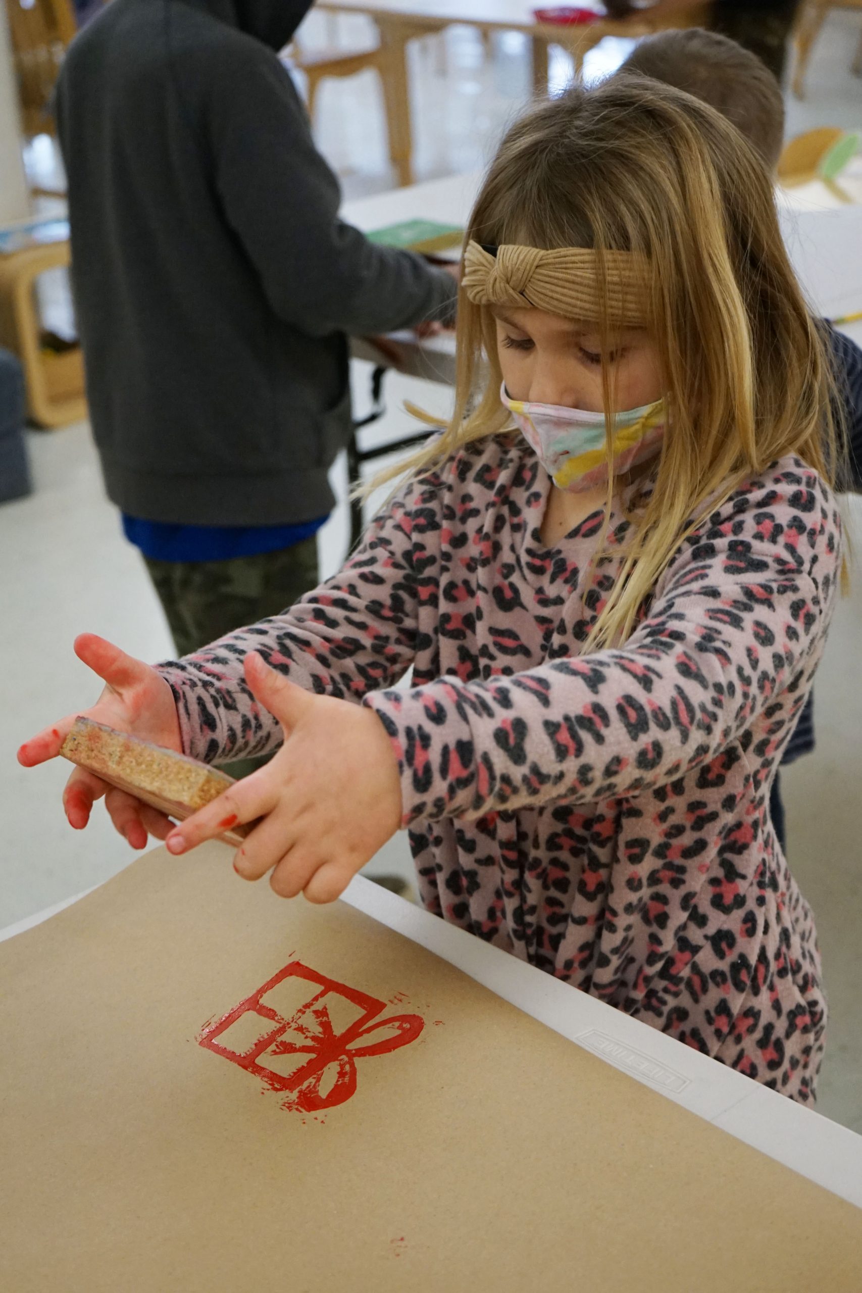 Montessori Students 'Adopt' Two West Hartford Families for the Holidays