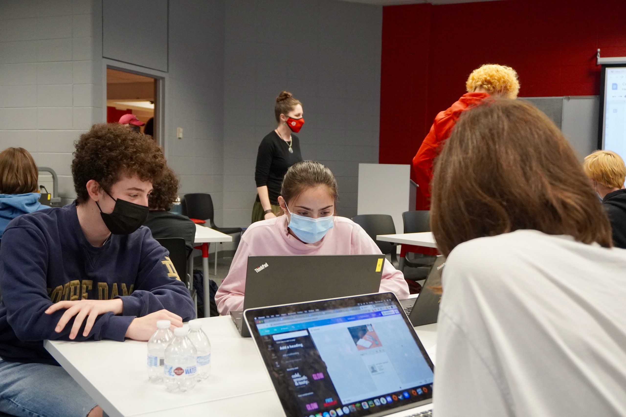 West Hartford Students Attend Hackathon, Participate in DistrictWide