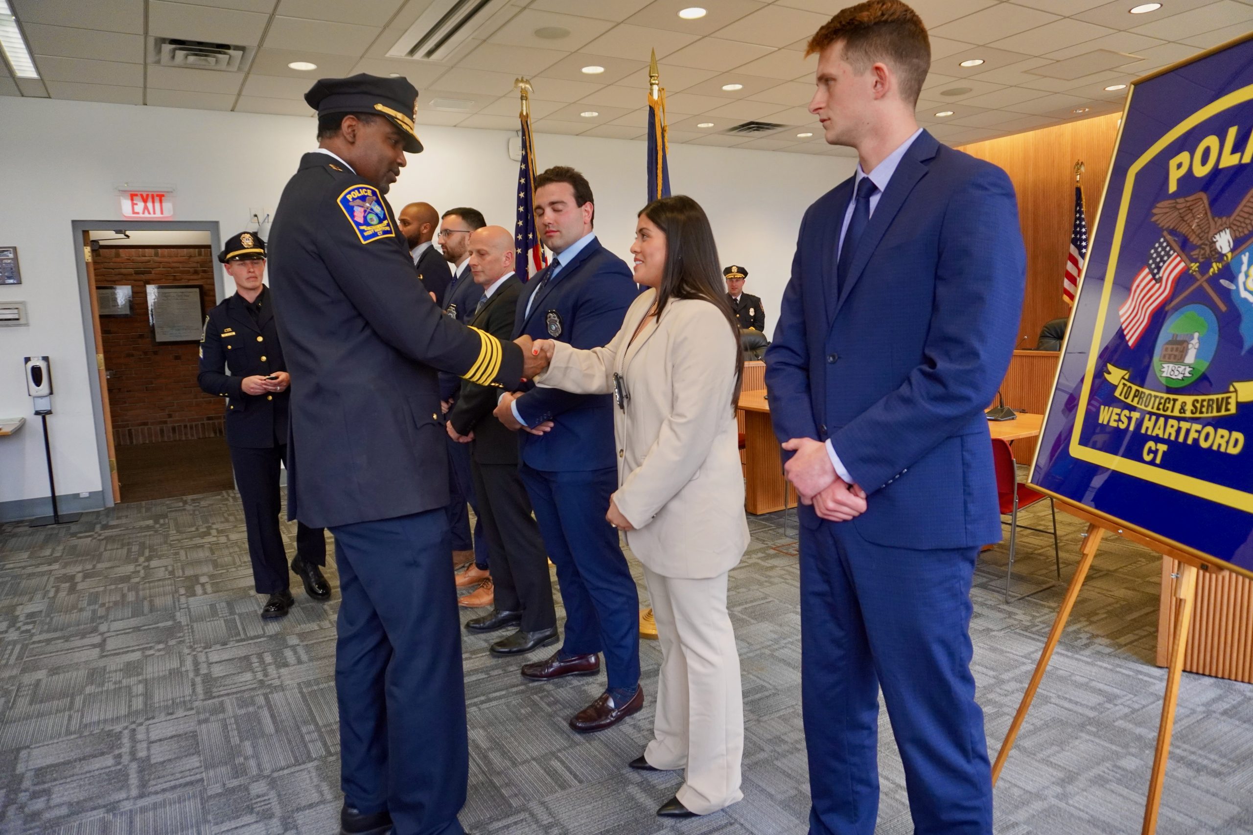 West Hartford Police Department Six New Officers WeHa