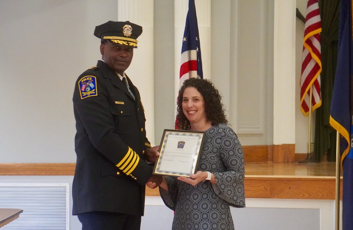West Hartford Police Department Honors Citizens and Officers for