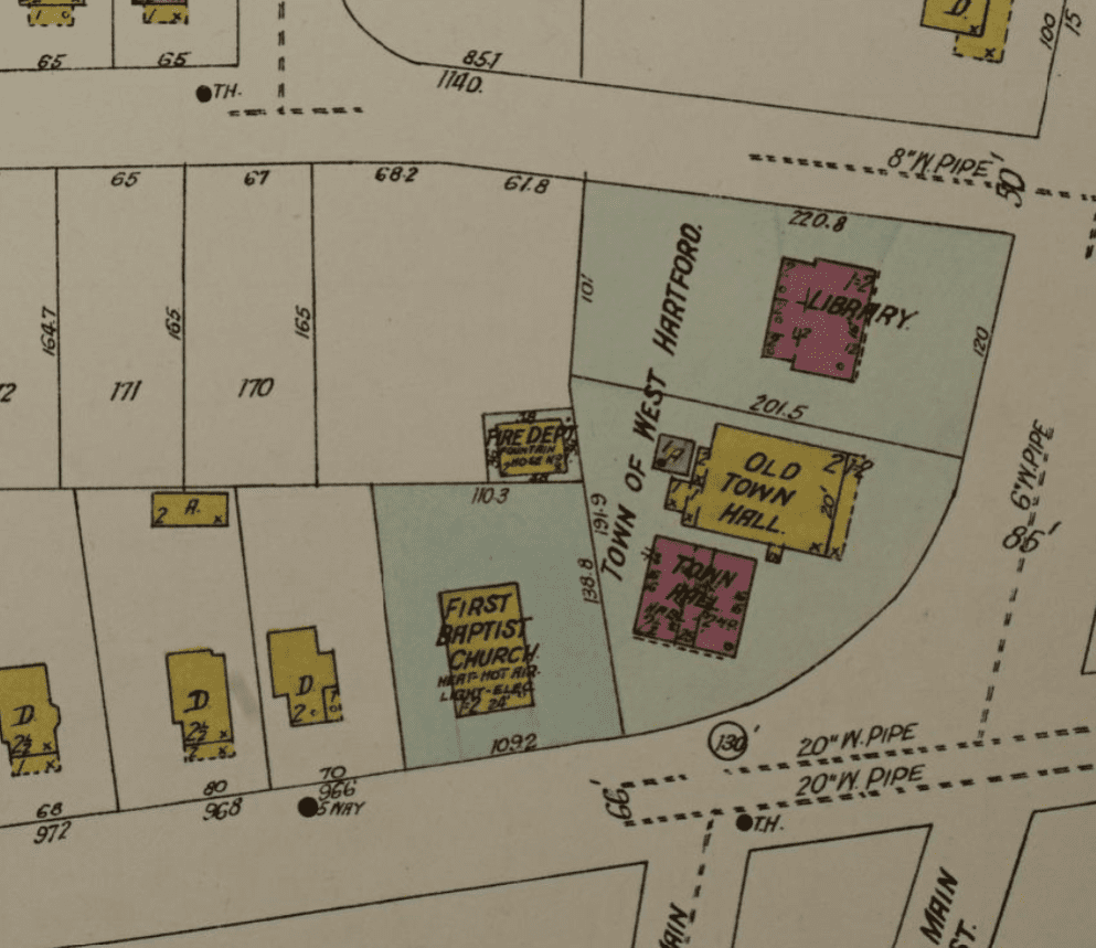 From the West Hartford Archives Brace Road Firehouse WeHa West