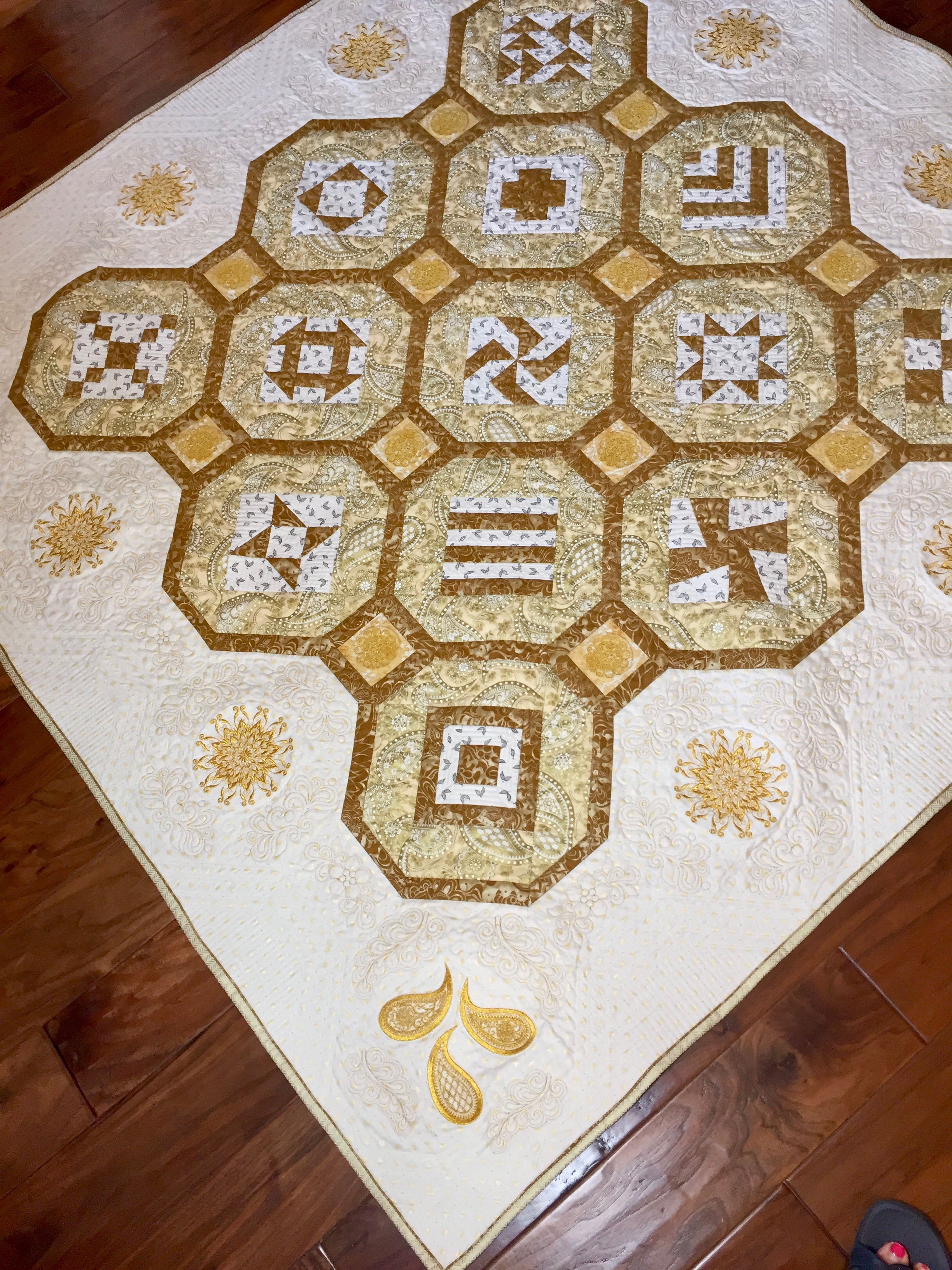 Maine's 1st Quilt Job Complete WeAllSew