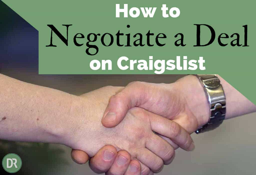 How to Negotiate a Deal on Craigslist Wealth Bytes