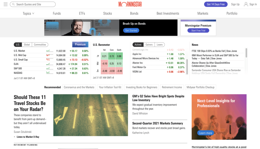 Motley Fool Vs. Morningstar Which Service is Better?