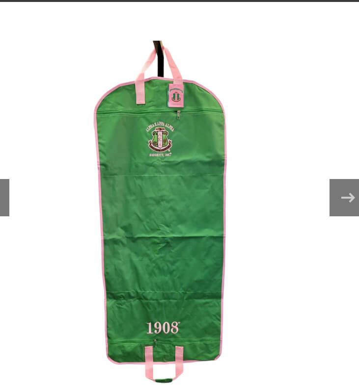 AKA Garment Bag Wealthy Belief Women Sorority Apparel