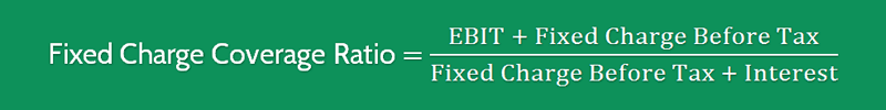 Fixed Charge Coverage Ratio Formula Calculator (Updated 2021)