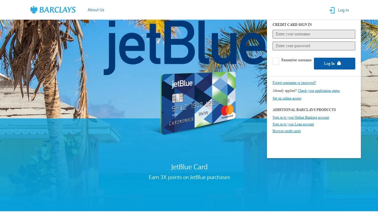 JetBlue Credit Card Login Card Benefits and Bill Pay Wealthy Nickel