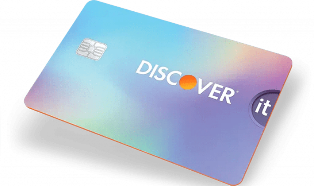 Discover Iridescent Card Wealthy Nickel