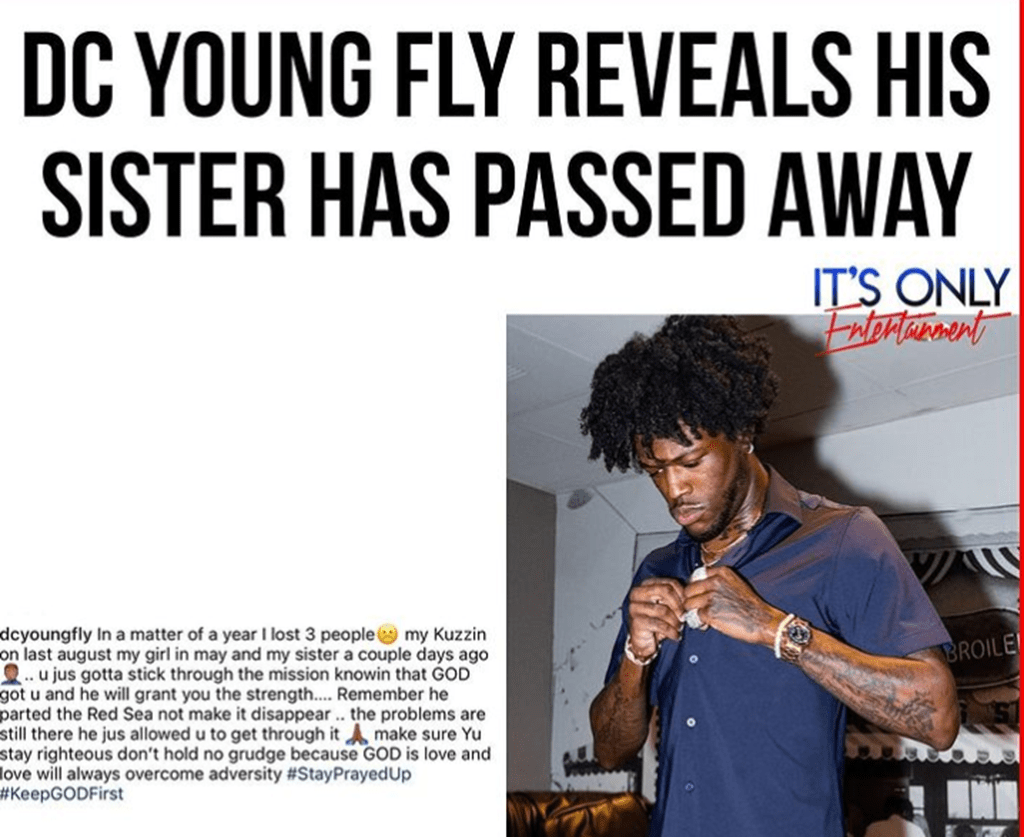 Dc Young Fly Sister Cause Of Death Brother And Family