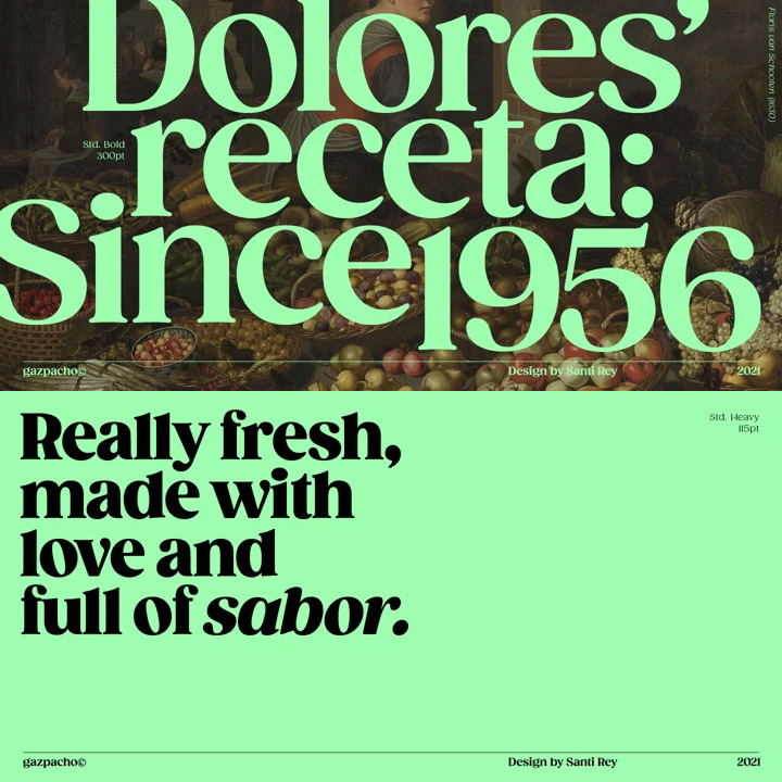 Gazpacho Font Family