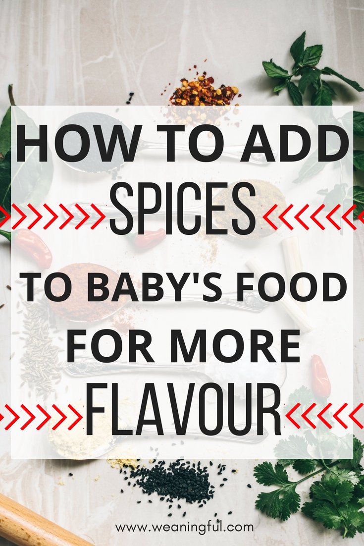 How to add spices in baby's food to increase flavour Weaningful