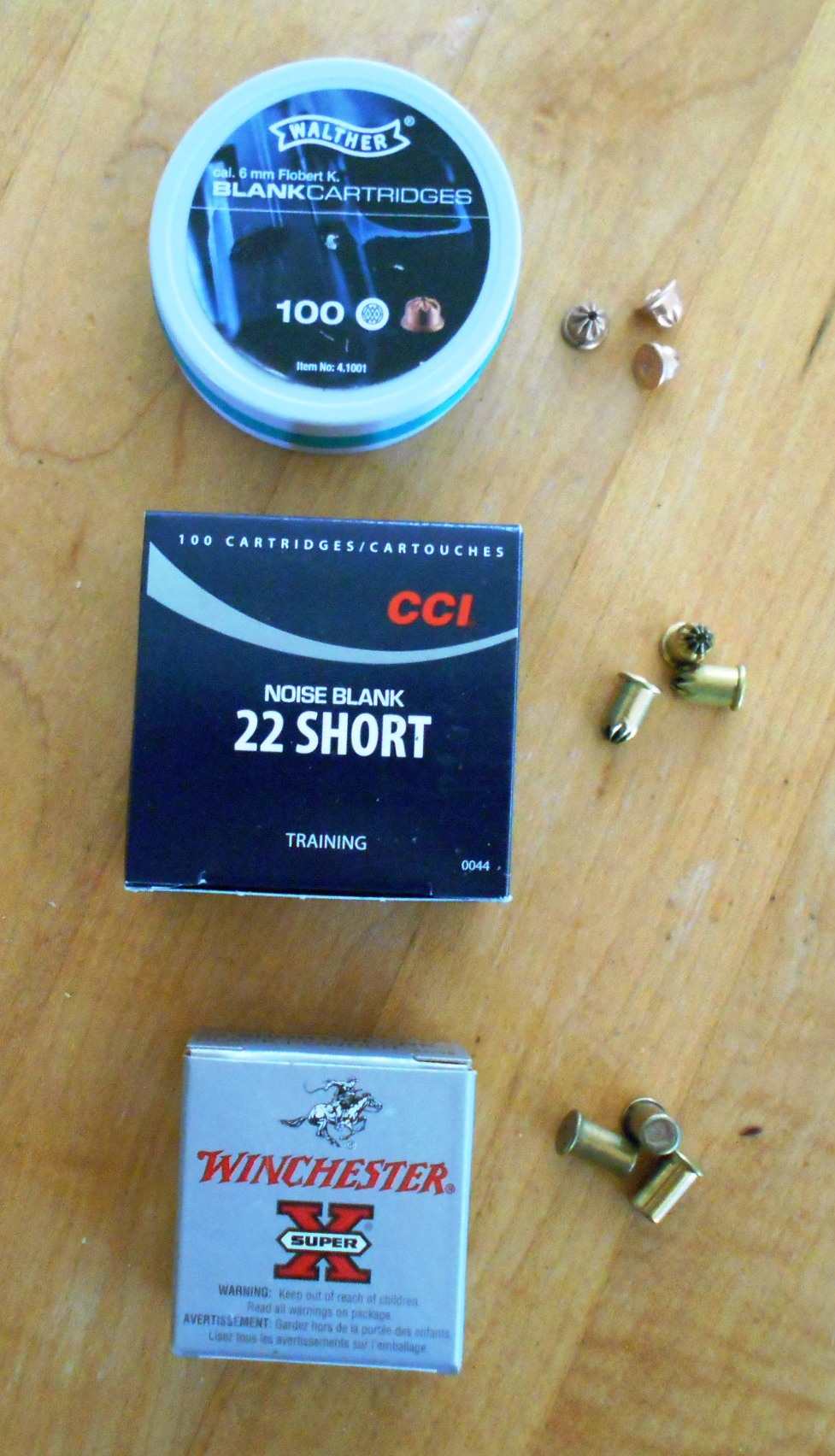 Inne i bilen Starter pistol 22 loudest blanks ammo