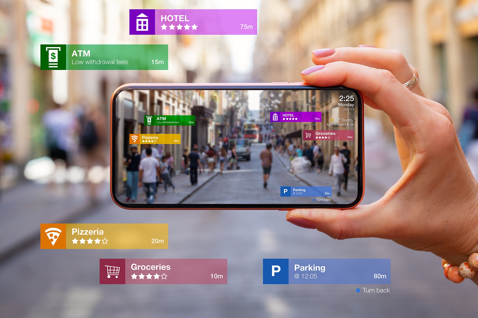 LocationBased AR Guide with Examples