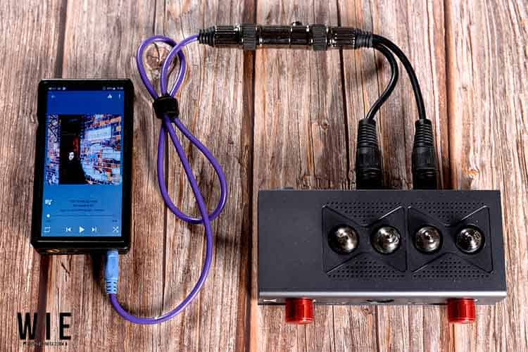 How to Connect a DAP to a Headphone Amplifier? Wearable In Ear