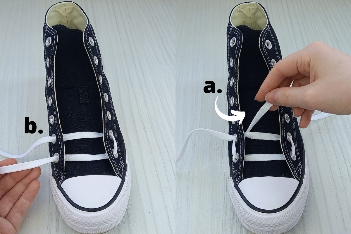 Ways To Lace Converse WikiHow Lace Converse Shoes, How To Lace Converse