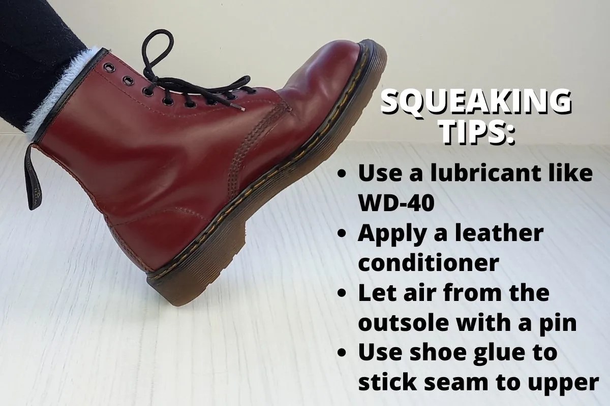 How To Stop Doc Martens From Squeaking (FAST Tips) Wearably Weird