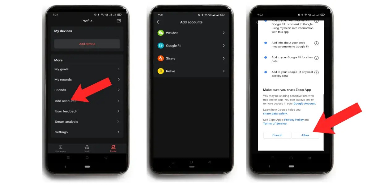 How to Sync Amazfit or Zepp Data to Google Fit? (Fix Sync Issues)
