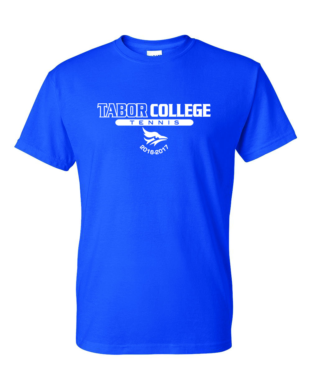 Tabor College Tennis TShirt Atomic