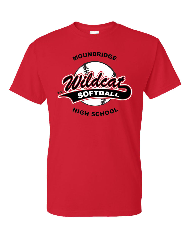 Moundridge High School Softball TShirt Atomic