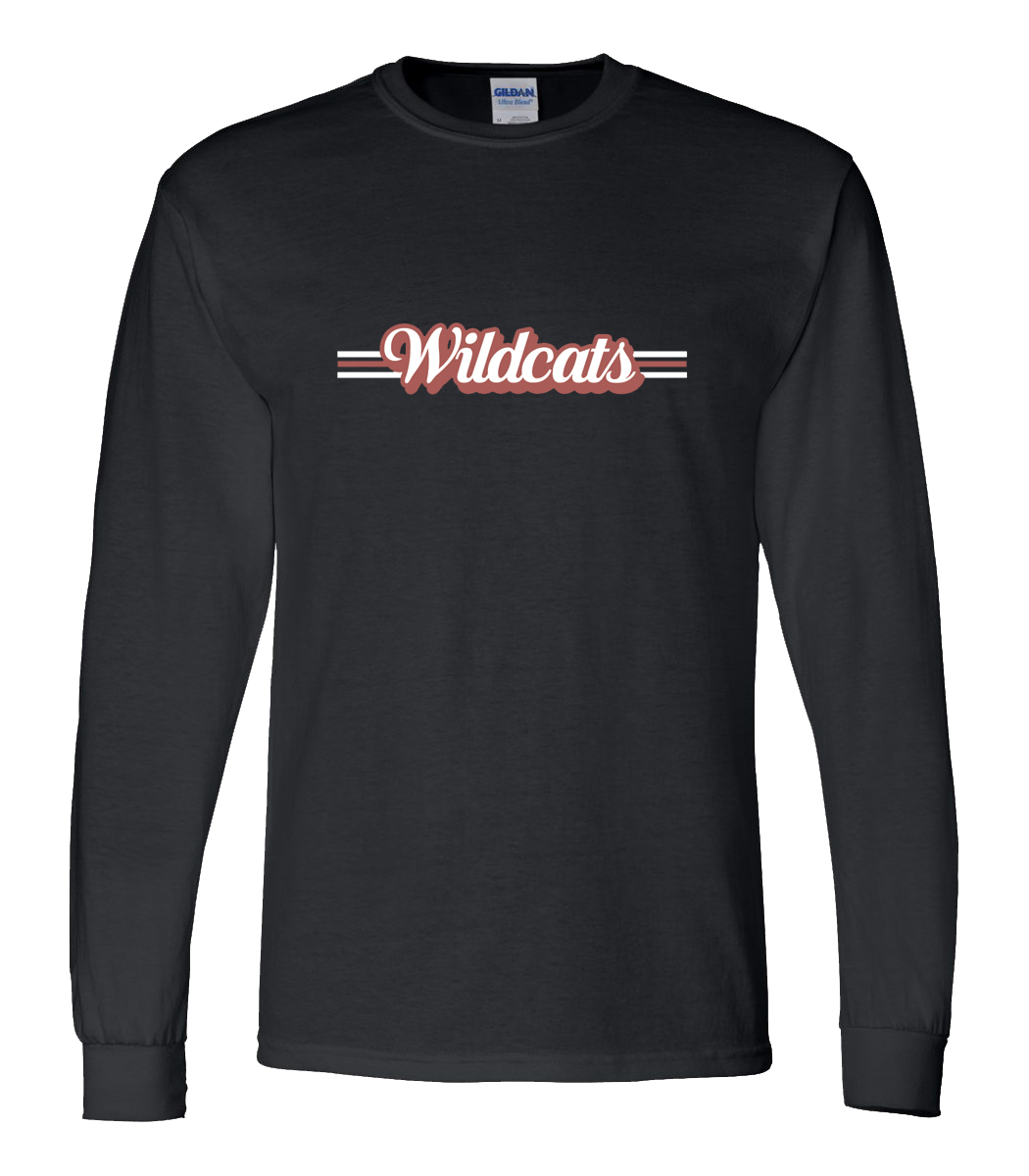 Moundridge Wildcats "Script" LongSleeve TShirt Atomic