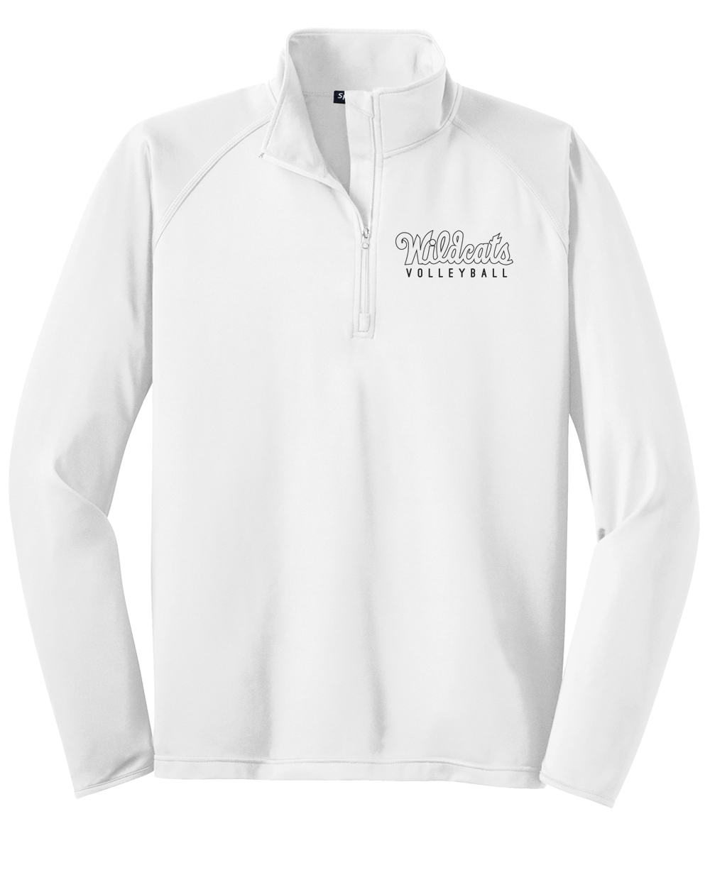Moundridge High School Volleyball 1/4 Zip Pullovers Atomic