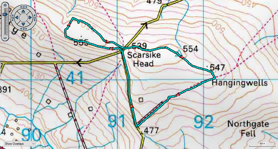 map1 Weardale UK