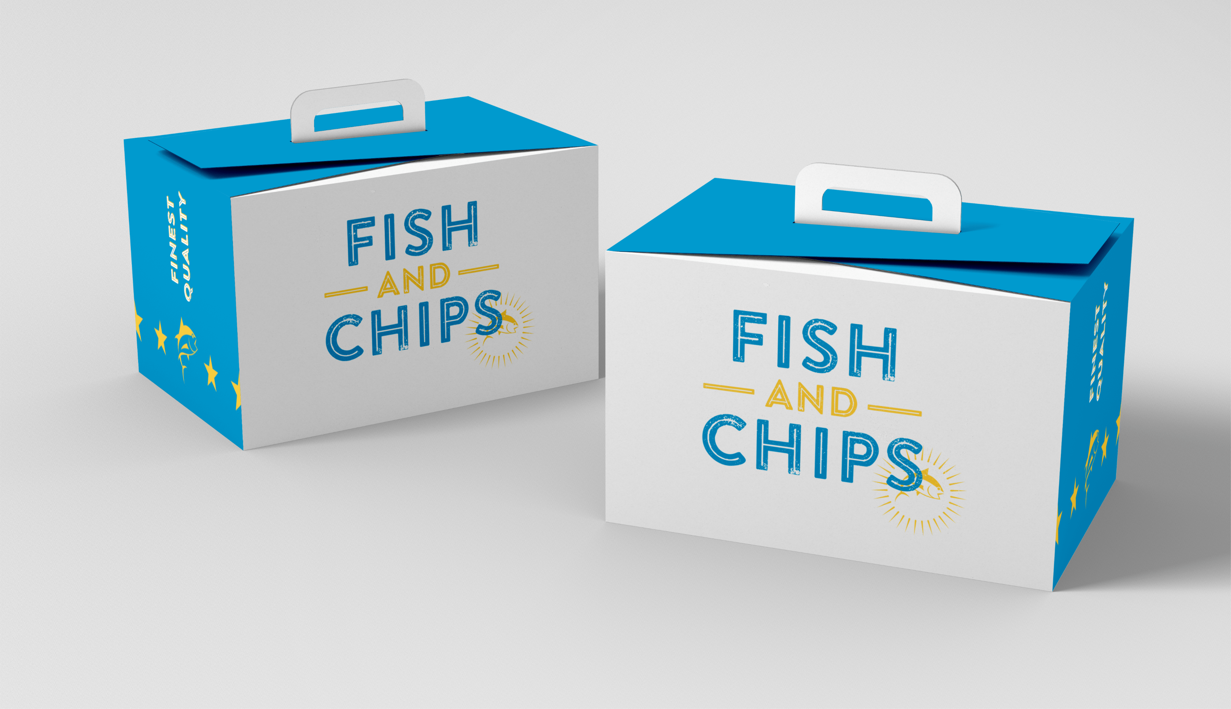 Packaging and branding case study Fish & Chips COAL