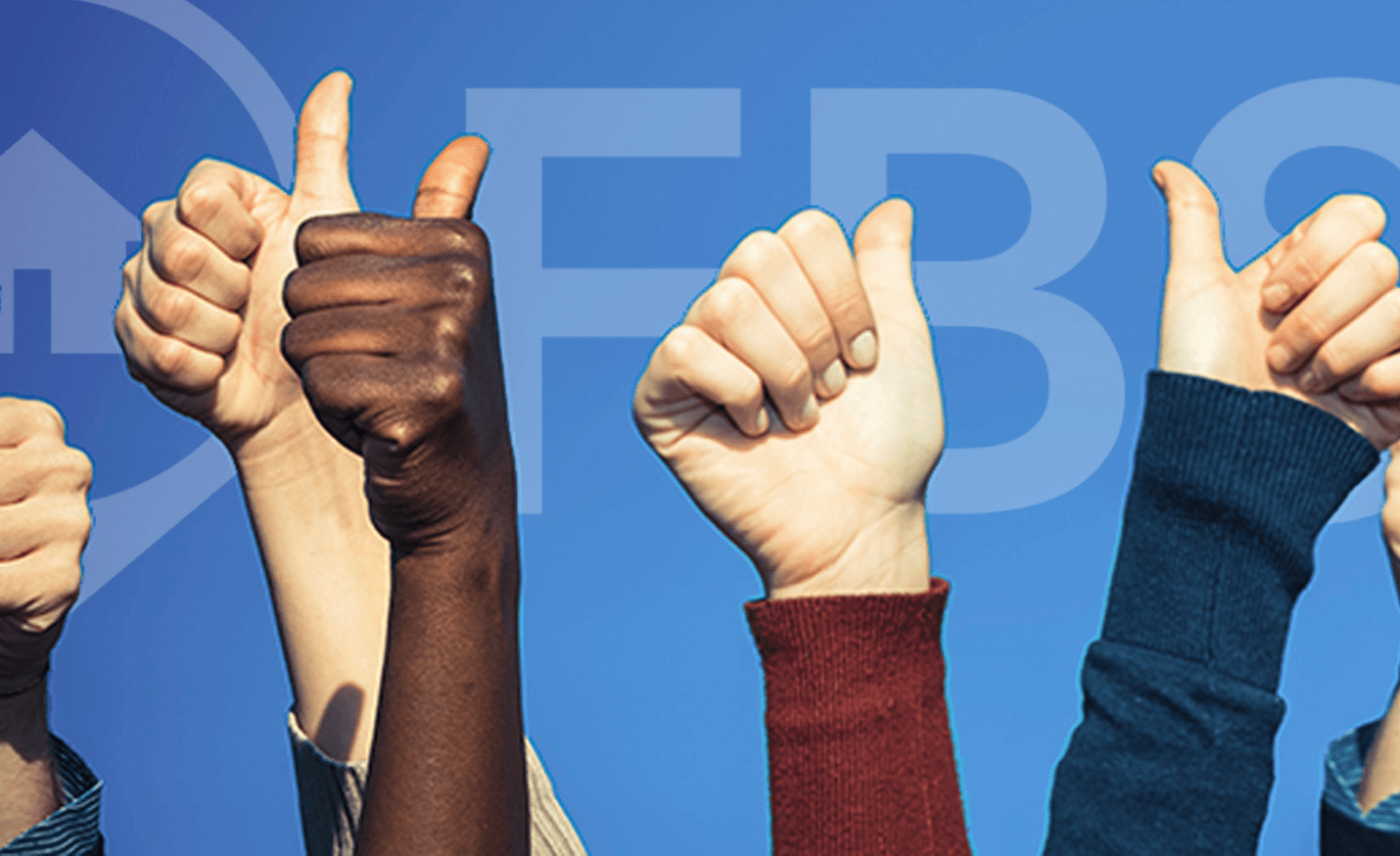 Heads Down, Thumbs Up. FBS Powering Real Estate Markets. Empowering