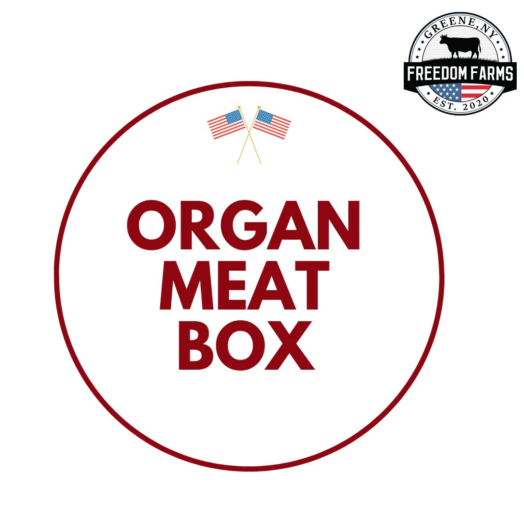 Organ Meat Box (Beef) Freedom Farms Freedom Farms, Greene, NY
