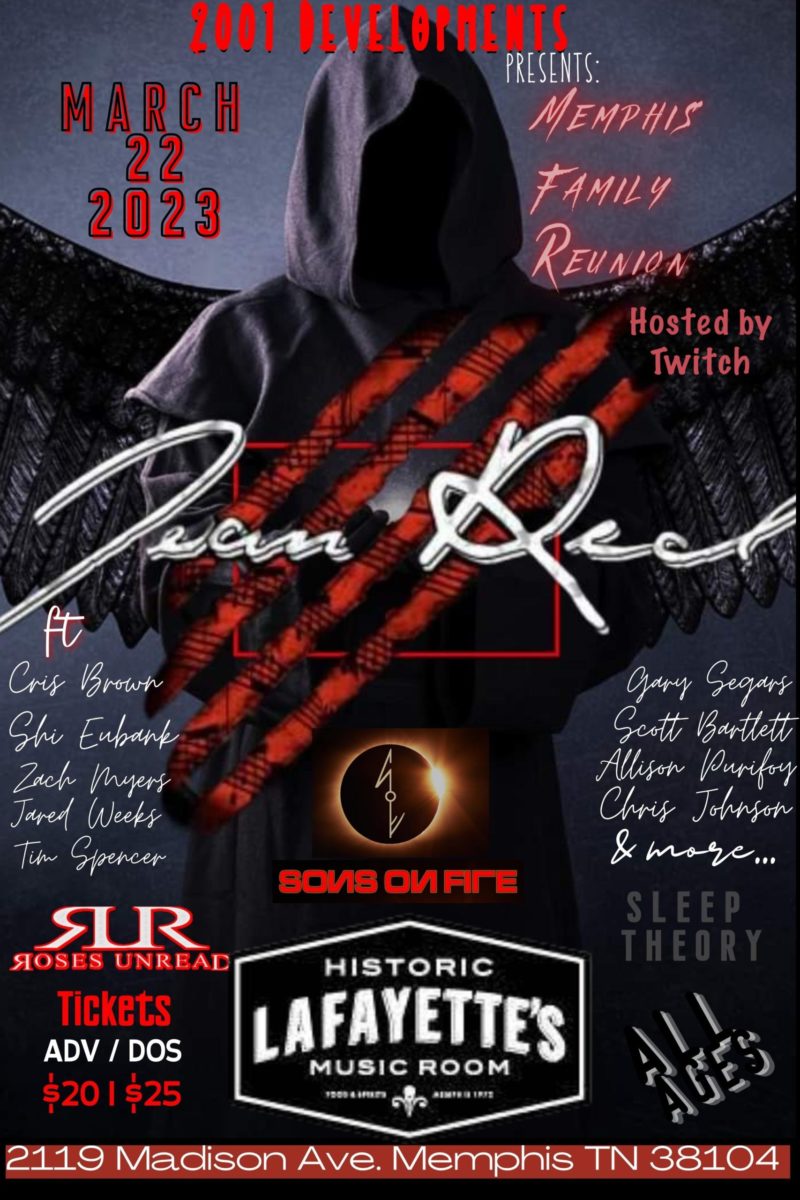 JOAN RED AND SONS ON FIRE WITH SPECIAL GUEST, ROSES UNREAD AND SLEEP