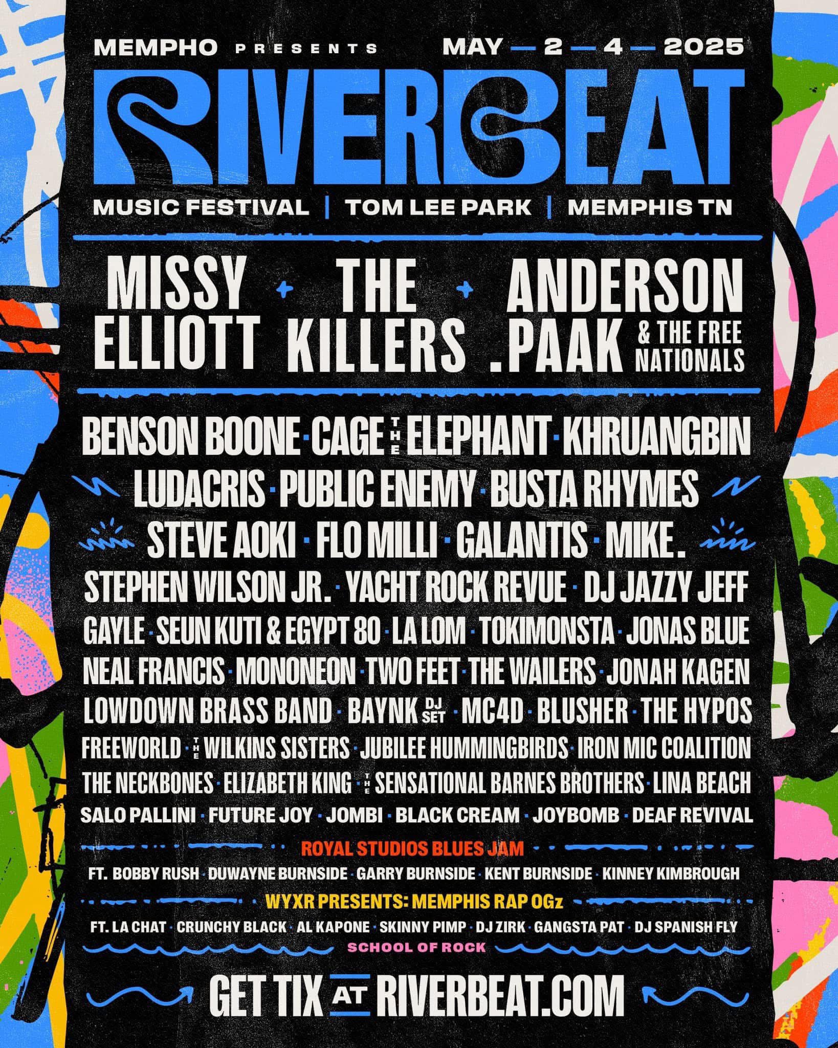 Riverbeat 2025 Missy Elliott, The Killers, and Anderson .Paak Headline Memphis' Hottest Festival Weekend Memphis News Riverbeat 2025 Missy Elliott, The Killers, and Anderson .Paak Headline Memphis' Hottest Festival Weekend Memphis News